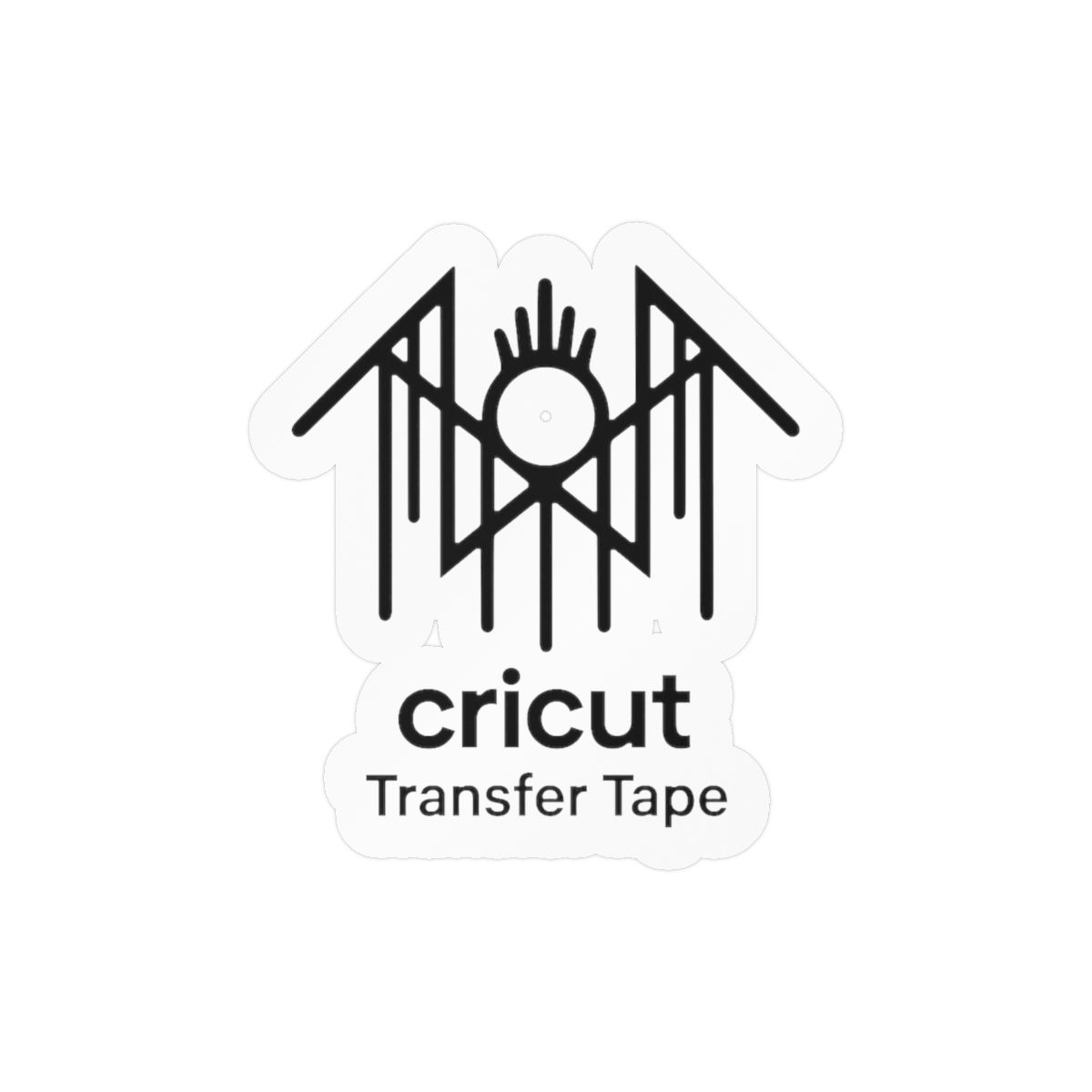 Cricut Transfer Tape Hand | Vinyl Sticker, Craft Decal, DIY Crafter Gift