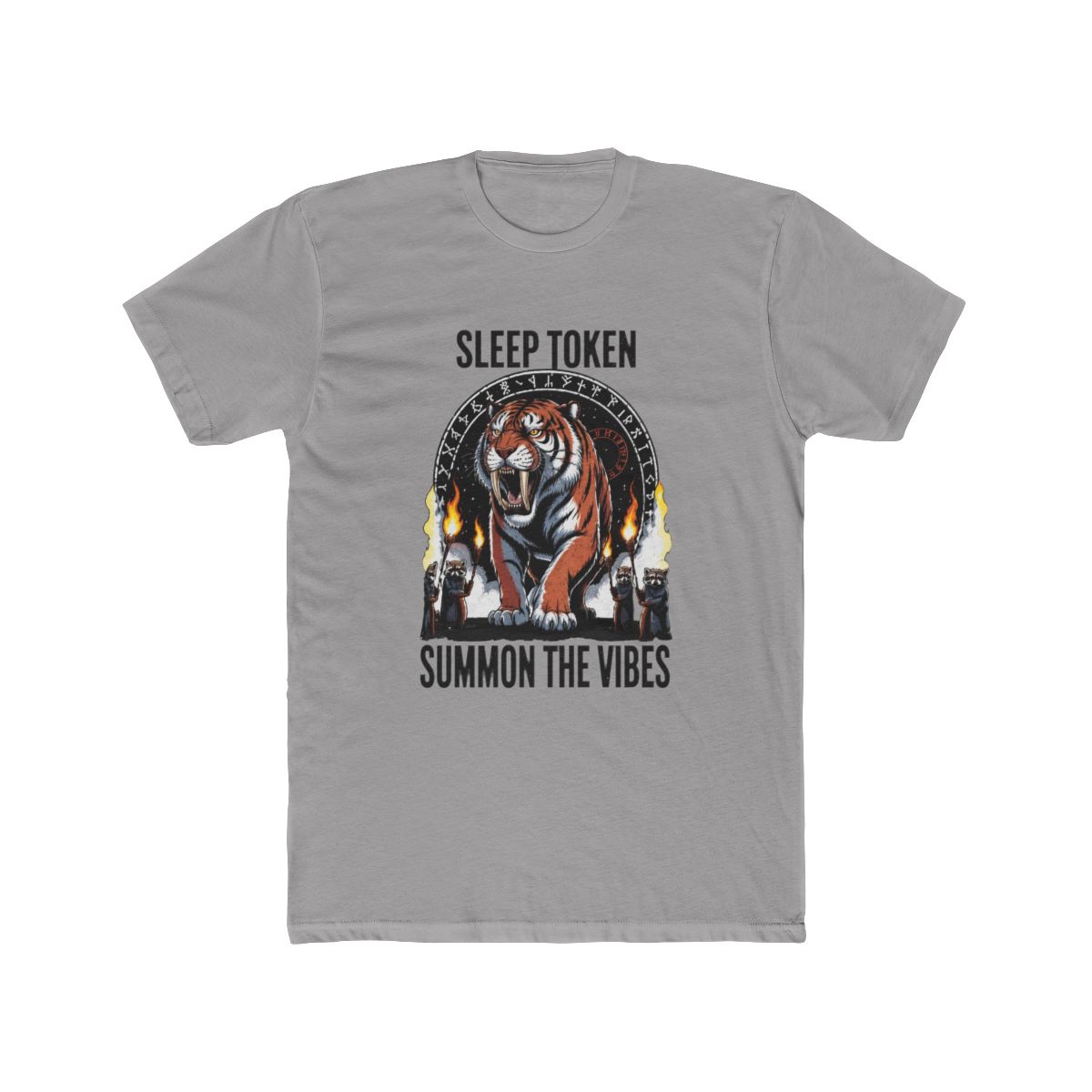 Smilodon Ritual Sleep Token Aesthetic with Raccoon T Shirt